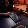 Glorious Gaming GMBK 75% teclado USB QWERTY inglês dos EUA preto