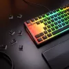 Glorious Gaming GMBK 75% teclado USB AZERTY francês preto