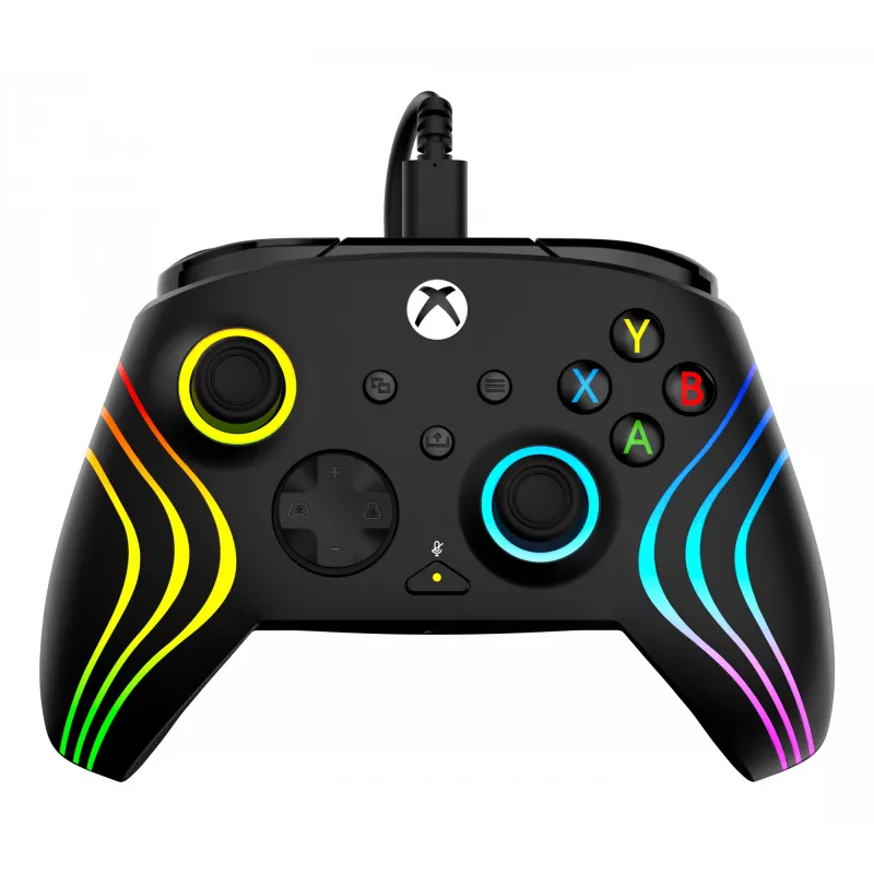 Comando Turtle Beach Afterglow Wave preto USB PC Xbox Series