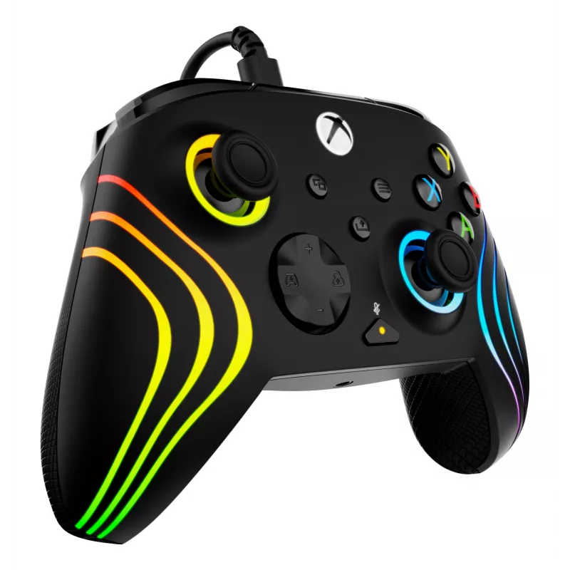 Comando Turtle Beach Afterglow Wave preto USB PC Xbox Series