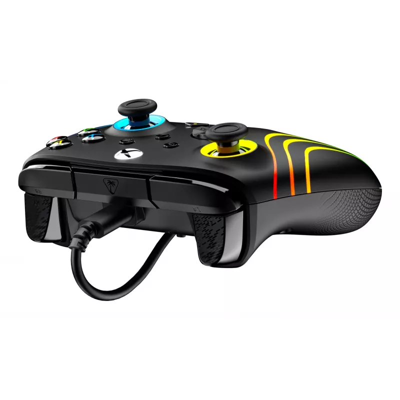 Comando Turtle Beach Afterglow Wave preto USB PC Xbox Series