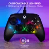 Comando Turtle Beach Afterglow Ignite com fios RGB controlador iluminação RGB personalizável botões reprogramáveis