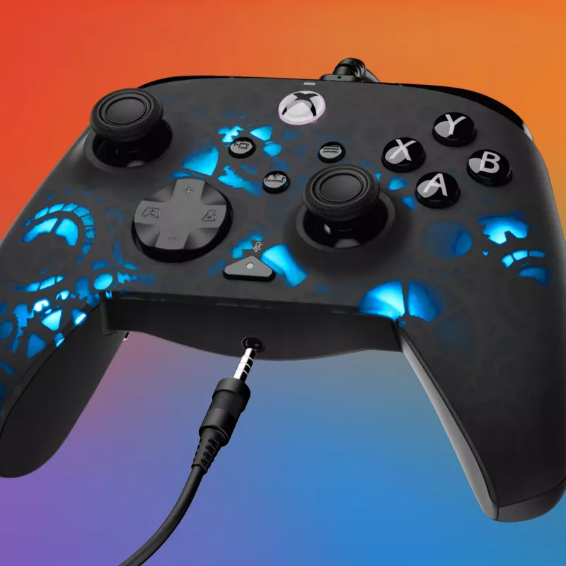 Comando Turtle Beach Afterglow Ignite com fios RGB controlador iluminação RGB personalizável botões reprogramáveis