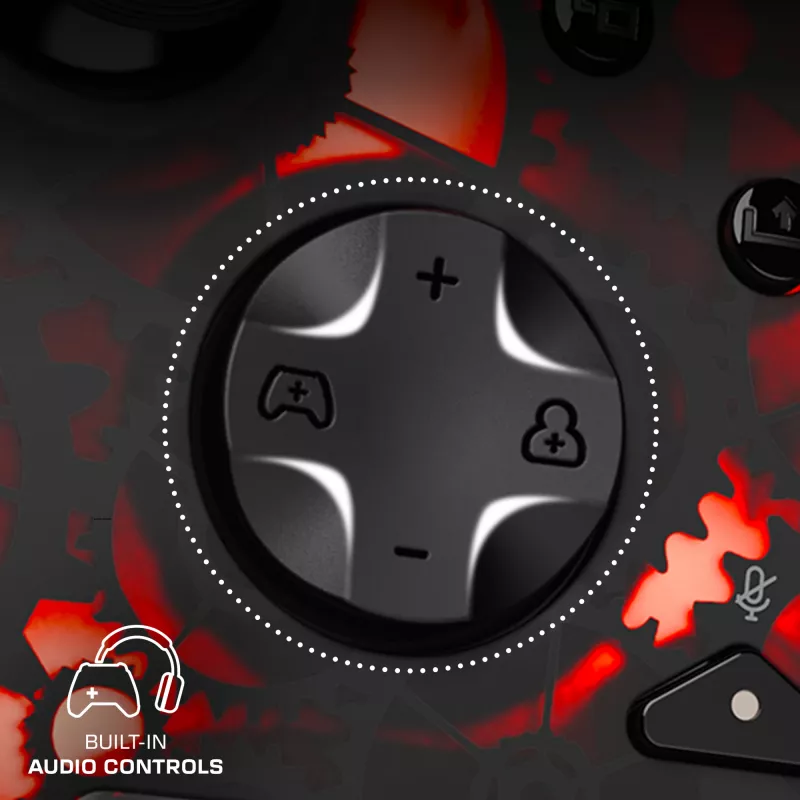 Comando Turtle Beach Afterglow Ignite com fios RGB controlador iluminação RGB personalizável botões reprogramáveis
