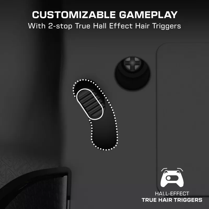 Comando Turtle Beach Afterglow Ignite com fios RGB controlador iluminação RGB personalizável botões reprogramáveis