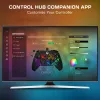 Comando Turtle Beach Afterglow Ignite com fios RGB controlador iluminação RGB personalizável botões reprogramáveis