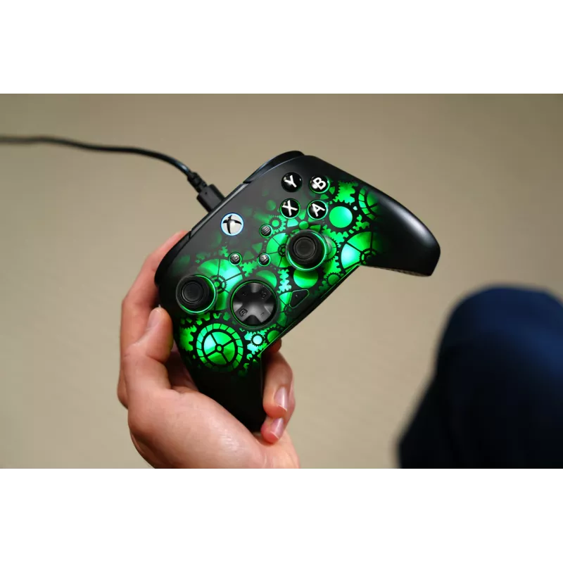 Comando Turtle Beach Afterglow Ignite com fios RGB controlador iluminação RGB personalizável botões reprogramáveis