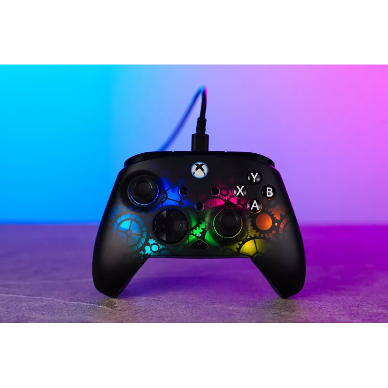 Comando Turtle Beach Afterglow Ignite com fios RGB controlador iluminação RGB personalizável botões reprogramáveis