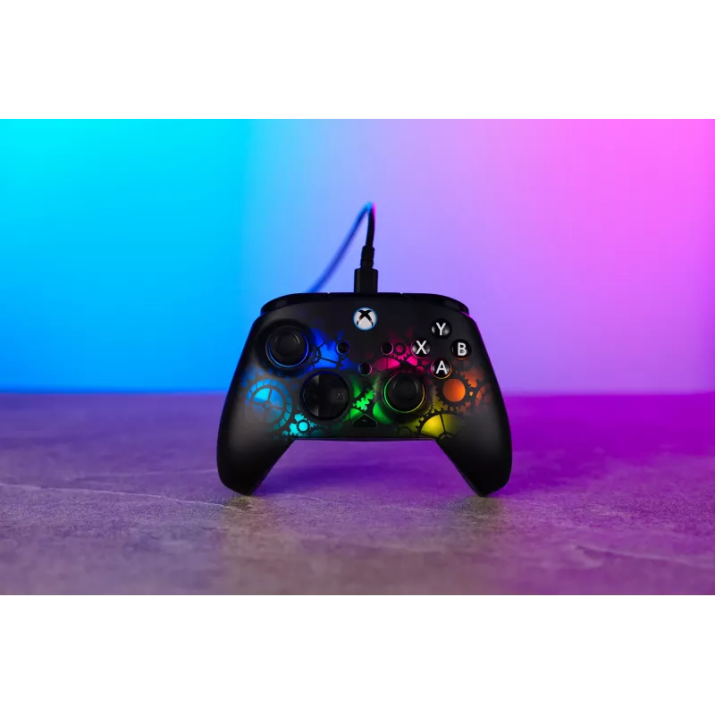 Comando Turtle Beach Afterglow Ignite com fios RGB controlador iluminação RGB personalizável botões reprogramáveis