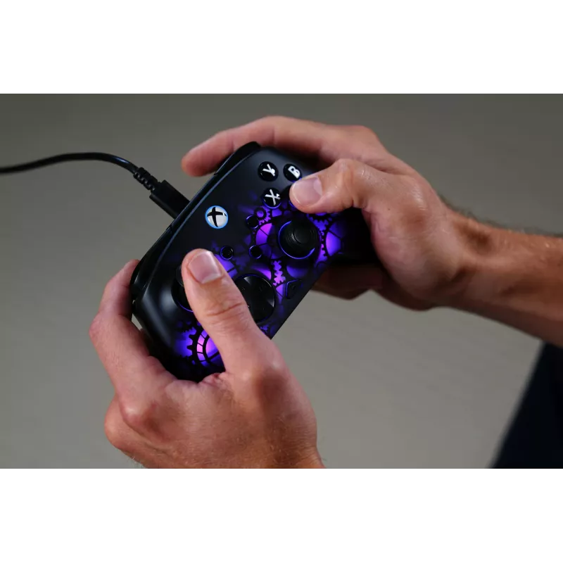 Comando Turtle Beach Afterglow Ignite com fios RGB controlador iluminação RGB personalizável botões reprogramáveis