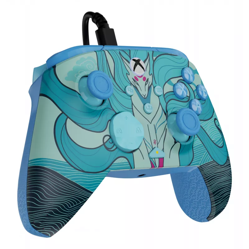 Comando Turtle Beach Rematch Advanced com fios 2025 USB multicolor Xbox One Xbox One S Xbox One X