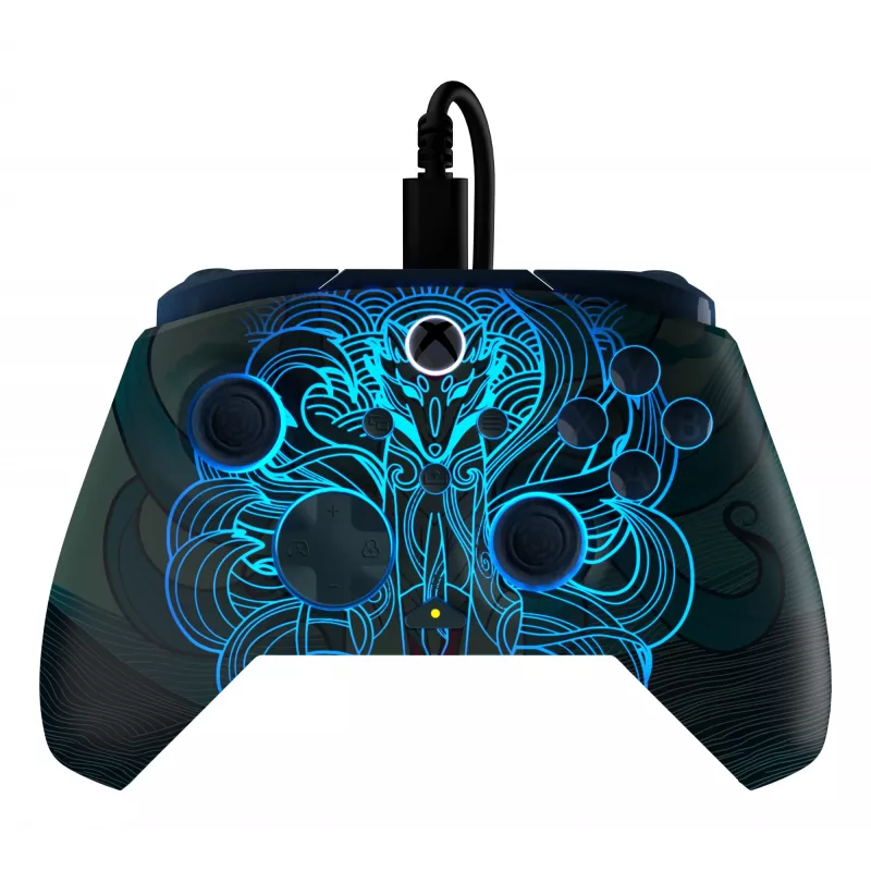 Comando Turtle Beach Rematch Advanced com fios 2025 USB multicolor Xbox One Xbox One S Xbox One X
