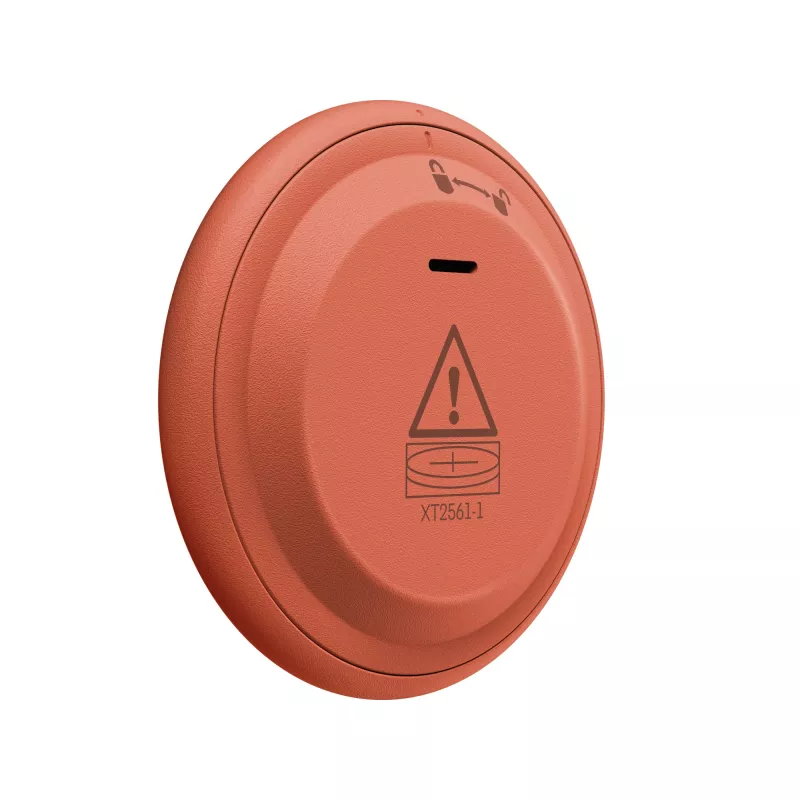 Localizador Motorola moto tag 2 — tracker universal, laranja, pilha CR2032, até 14400 h, 7,4 g, Ø 31,9 mm, 8 mm