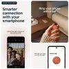 Localizador Motorola moto tag 2 — tracker universal, laranja, pilha CR2032, até 14400 h, 7,4 g, Ø 31,9 mm, 8 mm