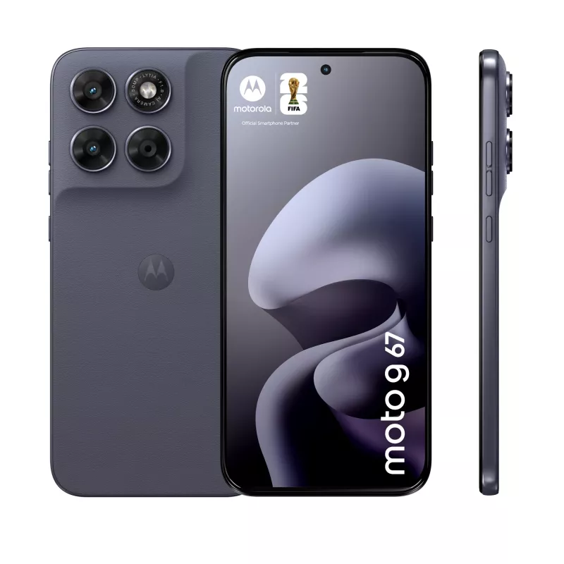 Smartphone Motorola moto g67 6,8 polegadas (17,3 cm) 5G, MediaTek Dimensity 6300 2,4 GHz, 8 GB RAM, 256 GB, 5200 mAh, Hybrid Dual SIM, cinzento
