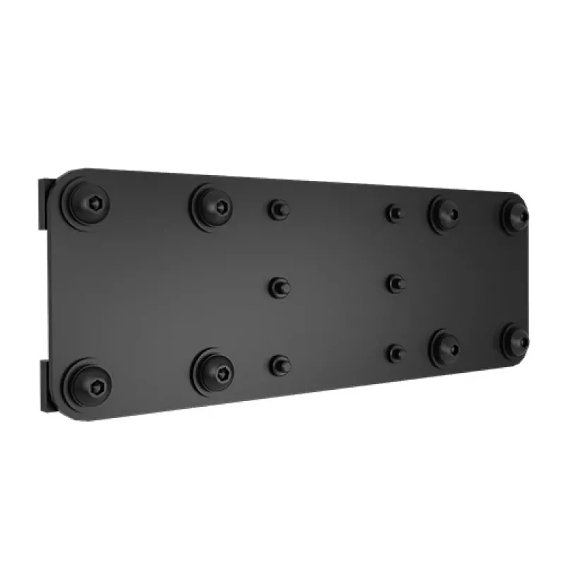 Chief Fusion Conector Horizontal Row, preto, 89,7 mm, 39,9 mm, 88,9 mm, 1 unid., UL Listed