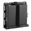 Kit de montagem Chief KRA232B – Suporte de coluna para thin client/PC, aço, preto, carga máx. 1,36 kg