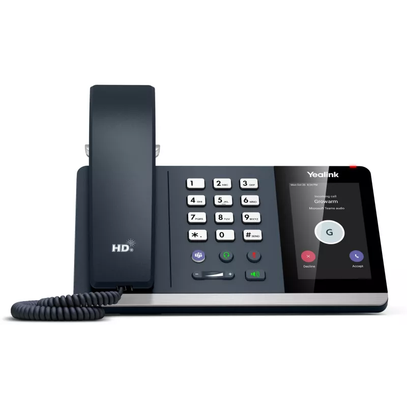 Telefone IP Yealink MP54 Microsoft Teams Edition Telefone com fios Android