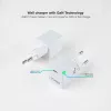 TooQ GAN Carregador de parede USB-C/PD 30W, branco, interior, AC, branco