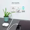 TooQ GAN Carregador de parede USB-C/PD 30W, branco, interior, AC, branco