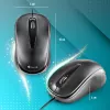 NGS EASY DELTA Rato de escritório ambidestro USB Type-A ótico 1200 DPI