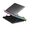 Mars Gaming MNBC6, Base de arrefecimento + suporte XL 19'' ARGB, 3 ventoinhas, suporte móvel