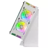 Mars Gaming MCB Caixa ATX XL para PC gaming branca Custom Premium Edition estrutura modular de duas câmaras