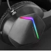 Mars Gaming MH122 Headset gaming over ear preto, FRGB com microfone, som HiFi, cancelamento de ruído, ultraleve, PS4 PS5 Xbox Switch Tablet Windows Mac