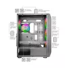 Mars Gaming MC-KX Torre Gaming E-ATX Premium Branca Sistema CPU FREEZER 5 Ventoinhas ARGB Ultrassilenciosas Controlador ARGB e Controlador RF Frente em Malha