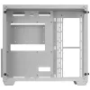 Mars Gaming MCV3 White Custom XXL E-ATX Torre Gaming com Janela de Vidro Temperado Frontal e Lateral, Estrutura Modular de Câmara Dupla
