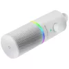 Mars Gaming MMIC-XT, Microfone de Estúdio Profissional de Alta Definição 192 kHz 24 Bit, Braço Omnidirecional, Suporte Anti-Choque, Filtro Pop em Malha Metálica, Branco