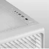 Mars Gaming MC-F White, Semitorre Gaming ATX, Janela de Vidro Temperado, Frente em Malha Metálica, 4 Ventoinhas ARGB de 120 mm