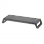 Mars Gaming MGS-ONE Suporte para Monitor Chroma RGB Preto Tamanho Ajustável Suporte para Smartphone e Tablet USB 2.0 Frontal