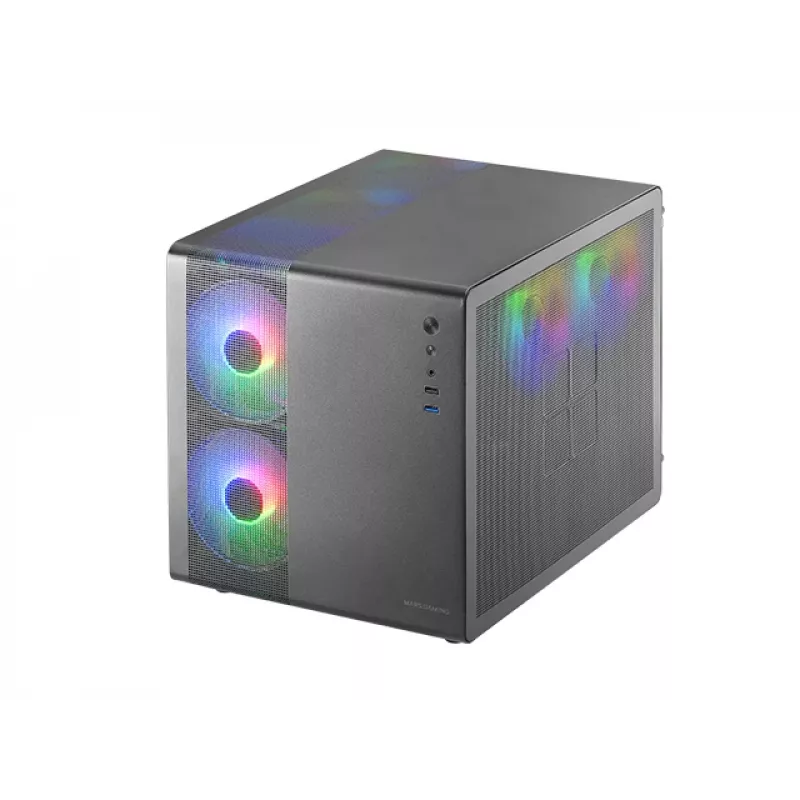 Mini Torre PC Mars Gaming MC-400 Branca 2x Ventoinhas Frontais de 120mm