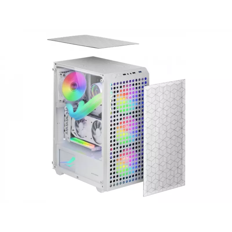 Mars Gaming MC-MAG Midi Tower Branca