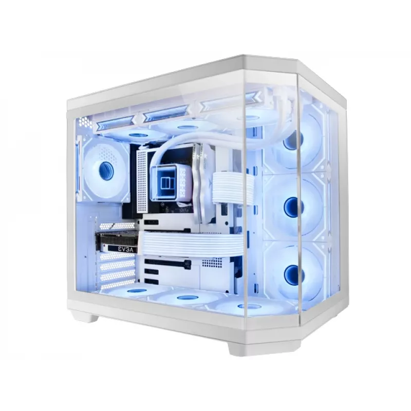 Mars Gaming MC-3TCOREW Midi Tower Branca