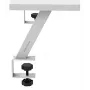 Suporte para monitor Mars Gaming MGDSW branco com mordente 10 kg
