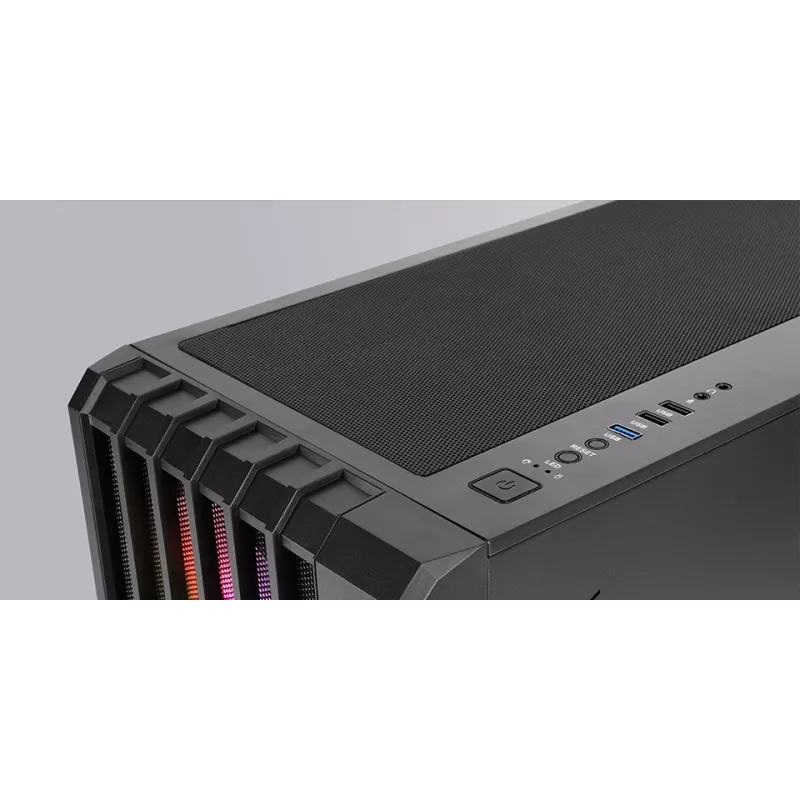 Caixa de computador Midi Tower Mars Gaming MC-VAULT preta