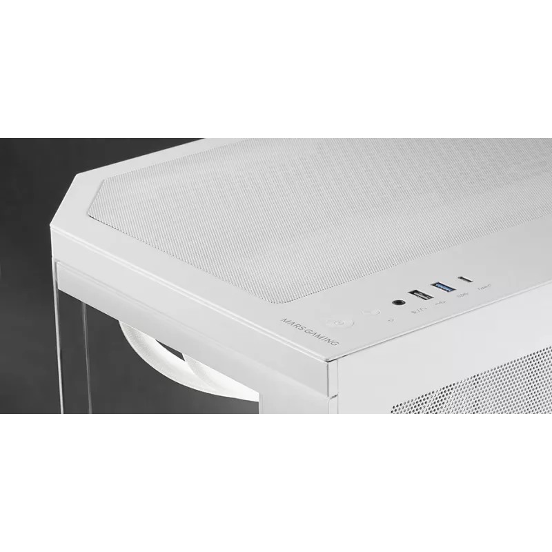Mini Tower Mars Gaming MC-3TCOREMW branca