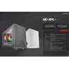 Caixa de computador Mars Gaming MCXPSW mATX branca