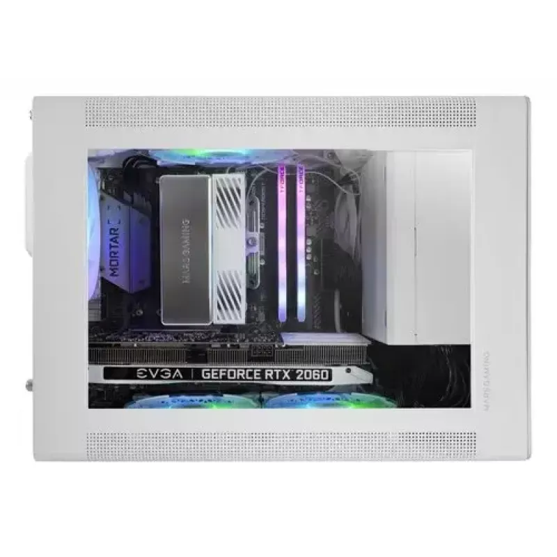 Caixa de computador Mars Gaming MCXPSW mATX branca