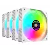 Sistema de refrigeração para computador Mars Gaming MFSI4KITW ventoinha para caixa de computador 12 cm branca