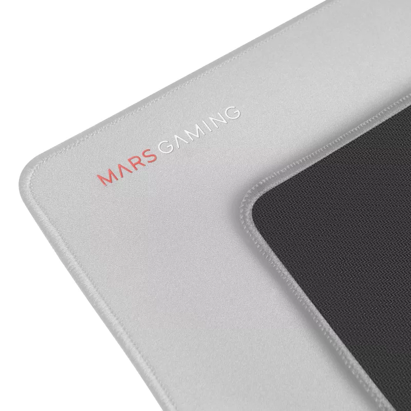 Tapete de rato Mars Gaming MMPXLS Silver, XL, dupla camada, nanotecnologia, 800x300x4mm