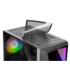 Caixa de computador Mars Gaming MC777, ATX, iluminação ARGB, preto, PC, preto, ATX, micro ATX, Mini-ITX, azul, verde, vermelho, 15,8 cm, 31,8 cm
