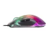 Rato gaming Mars Gaming MMGLOW RGB Chroma-Glow com acabamento espelhado 12800 DPI preto