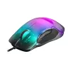 Rato gaming Mars Gaming MMGLOW RGB Chroma-Glow com acabamento espelhado 12800 DPI preto