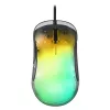 Rato gaming Mars Gaming MMGLOW RGB Chroma-Glow com acabamento espelhado 12800 DPI preto