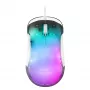 Rato gaming Mars Gaming MMGLOW Chroma-Glow RGB com acabamento espelhado ultraleve 12800 DPI branco