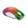 Rato gaming Mars Gaming MMGLOW Chroma-Glow RGB com acabamento espelhado ultraleve 12800 DPI branco