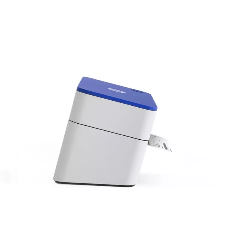 Impressora de etiquetas térmica direta HP HPKE100 203 x 203 DPI 127 mm/s com fios USB branco/azul